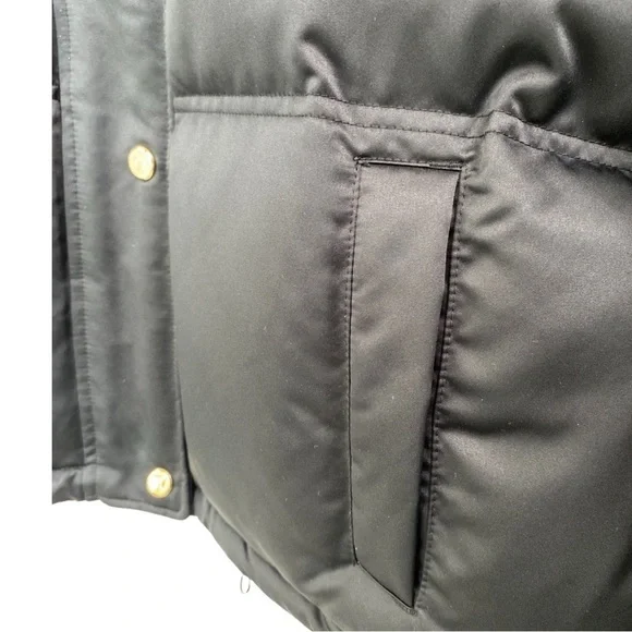 Lauren Ralph Lauren Black Plus Size Satin Puffer Jacket 2X NWT - Picture 9 of 16